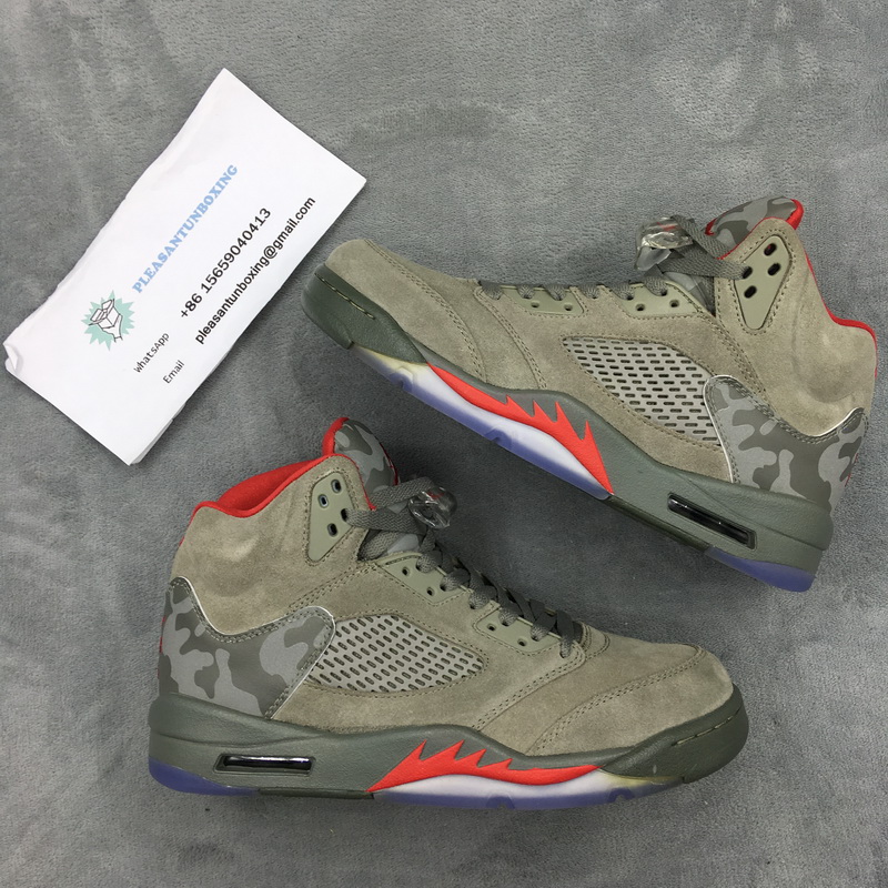 Authentic Air Jordan 5 x Bape x Trophy Room